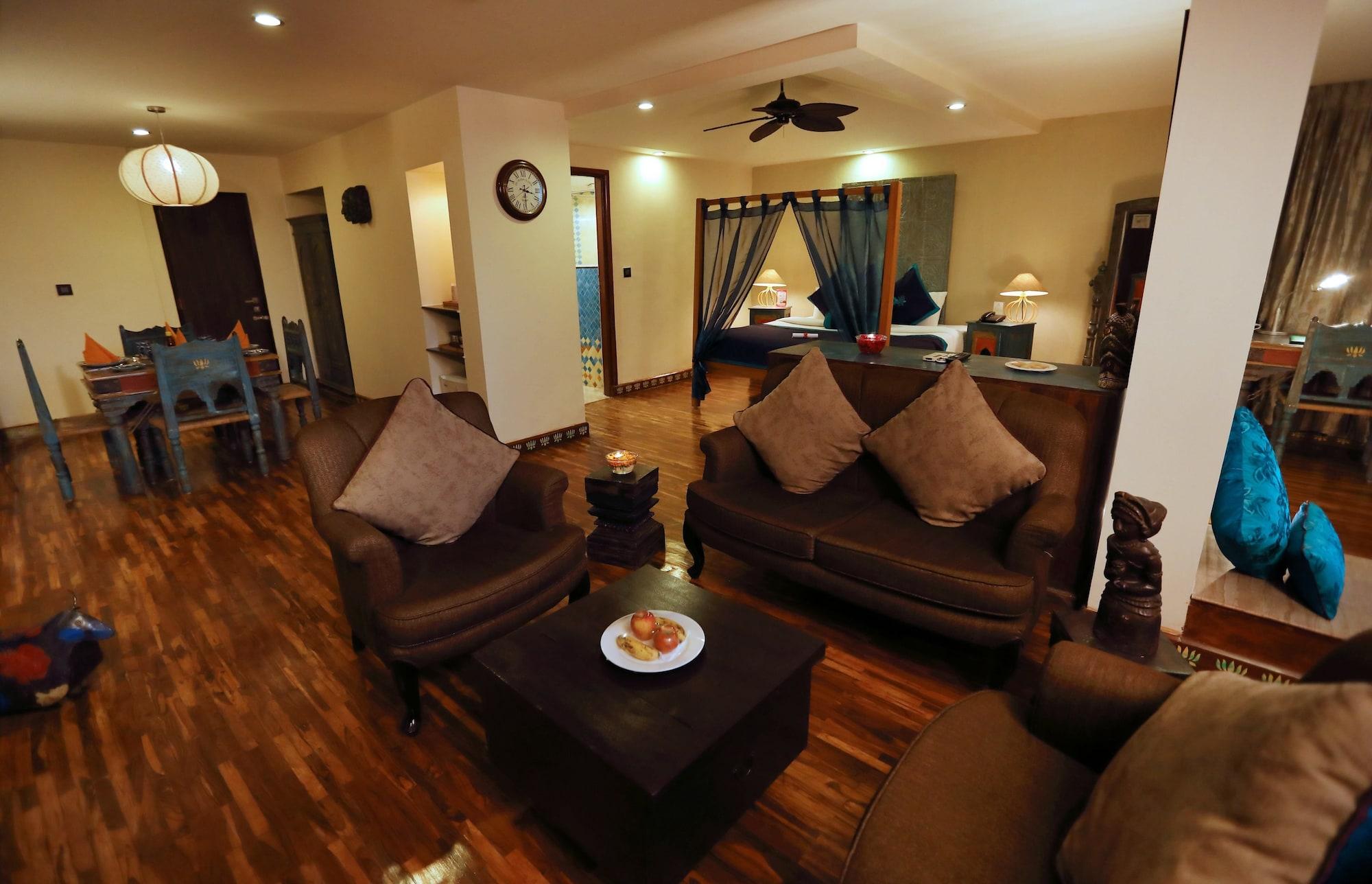 Ganga Kinare- A Riverside Boutique Resort, Rishīkesh Dış mekan fotoğraf